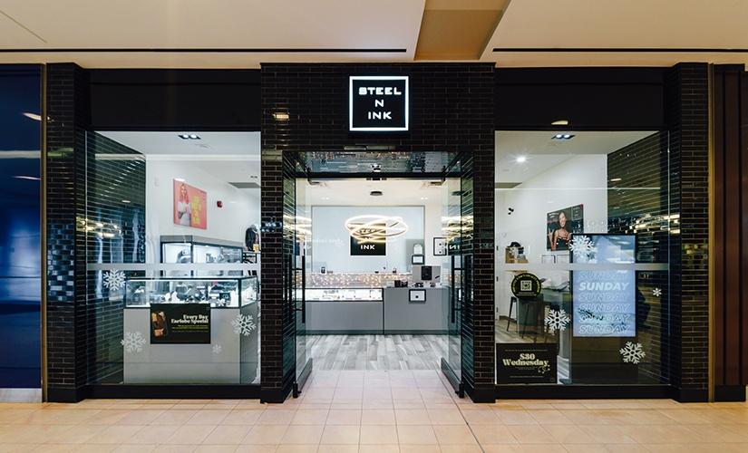 Steel 'N Ink inside Scarborough Town Centre