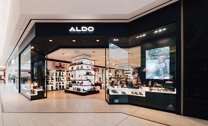 Aldo inside Scarborough Town Centre