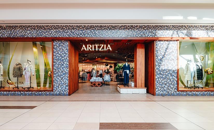 Aritzia inside Scarborough Town Centre
