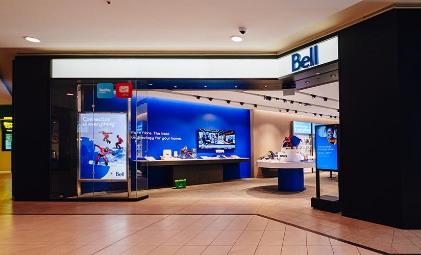 Bell inside Scarborough Town Centre