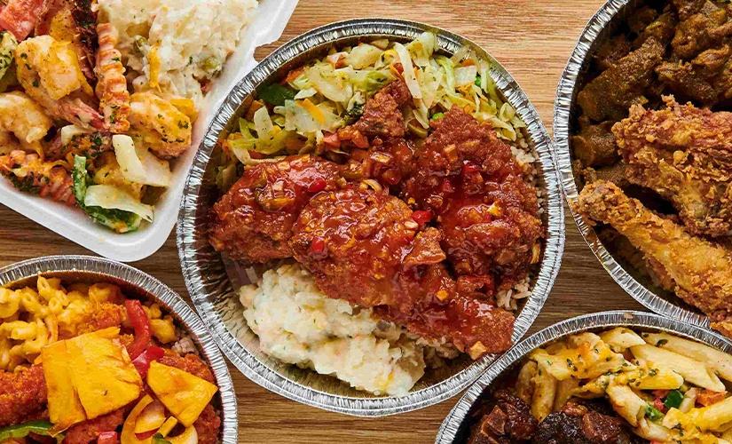 Caribbean Queen Restaurants inside Scarborough Town Centre