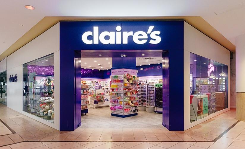 Claire's inside Scarborough Town Centre