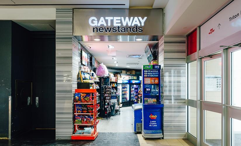 Gateway Newstands (Upper Level) inside Scarborough Town Centre
