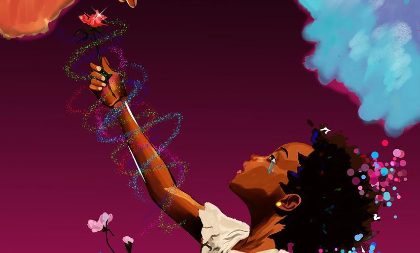 HOPE artwork reflecting resilience, faith, and personal strength through visual storytelling