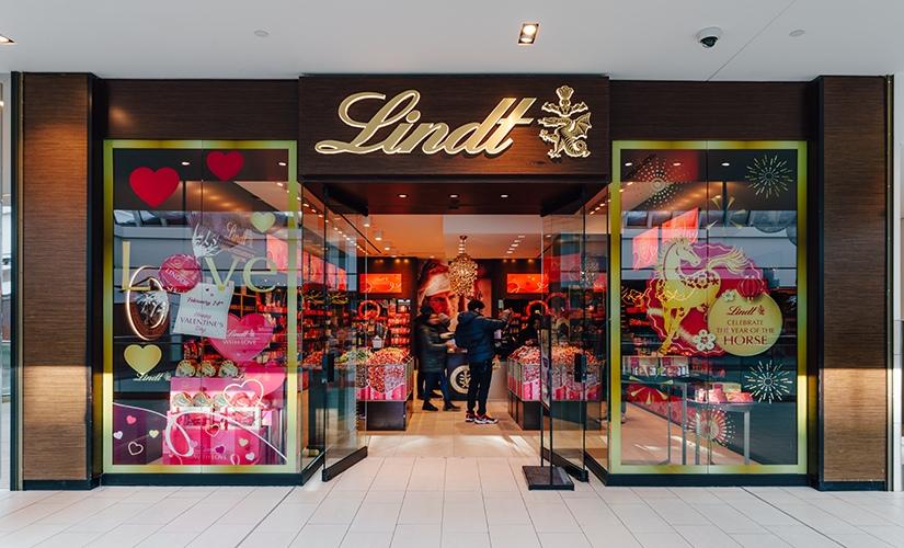 Lindt Chocolate inside Scarborough Town Centre