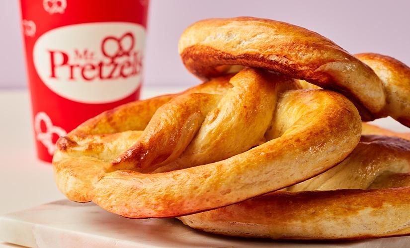 Mr. Pretzels inside Scarborough Town Centre