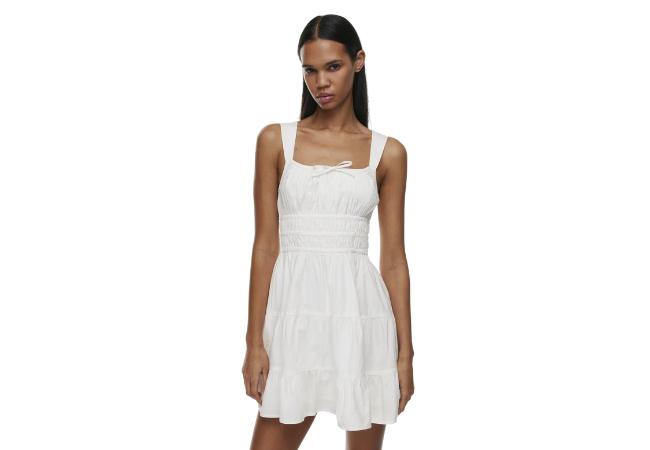 Sunday Best Martine Poplin Dress at Aritzia