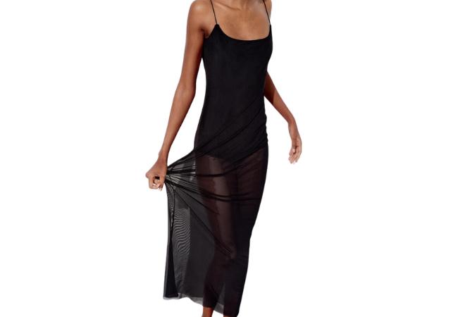 Zara Mixed Tulle Dress