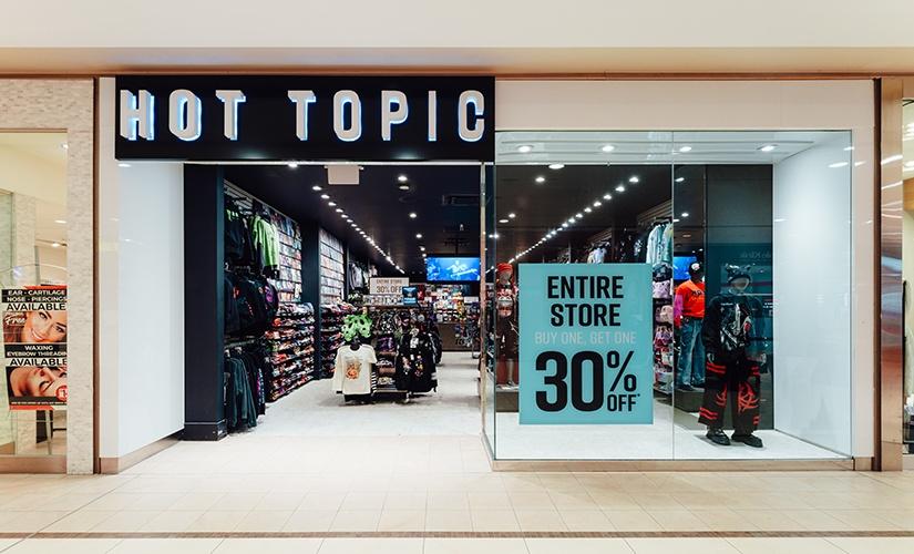 Hot Topic inside Scarborough Town Centre