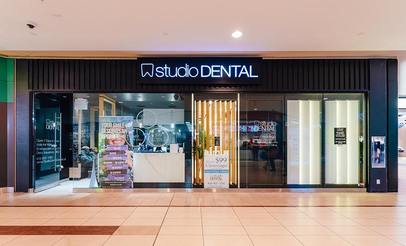 Studio Dental inside Scarborough Town Centre
