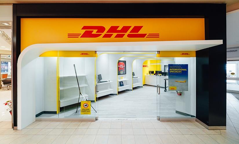 DHL Express inside Scarborough Town Centre