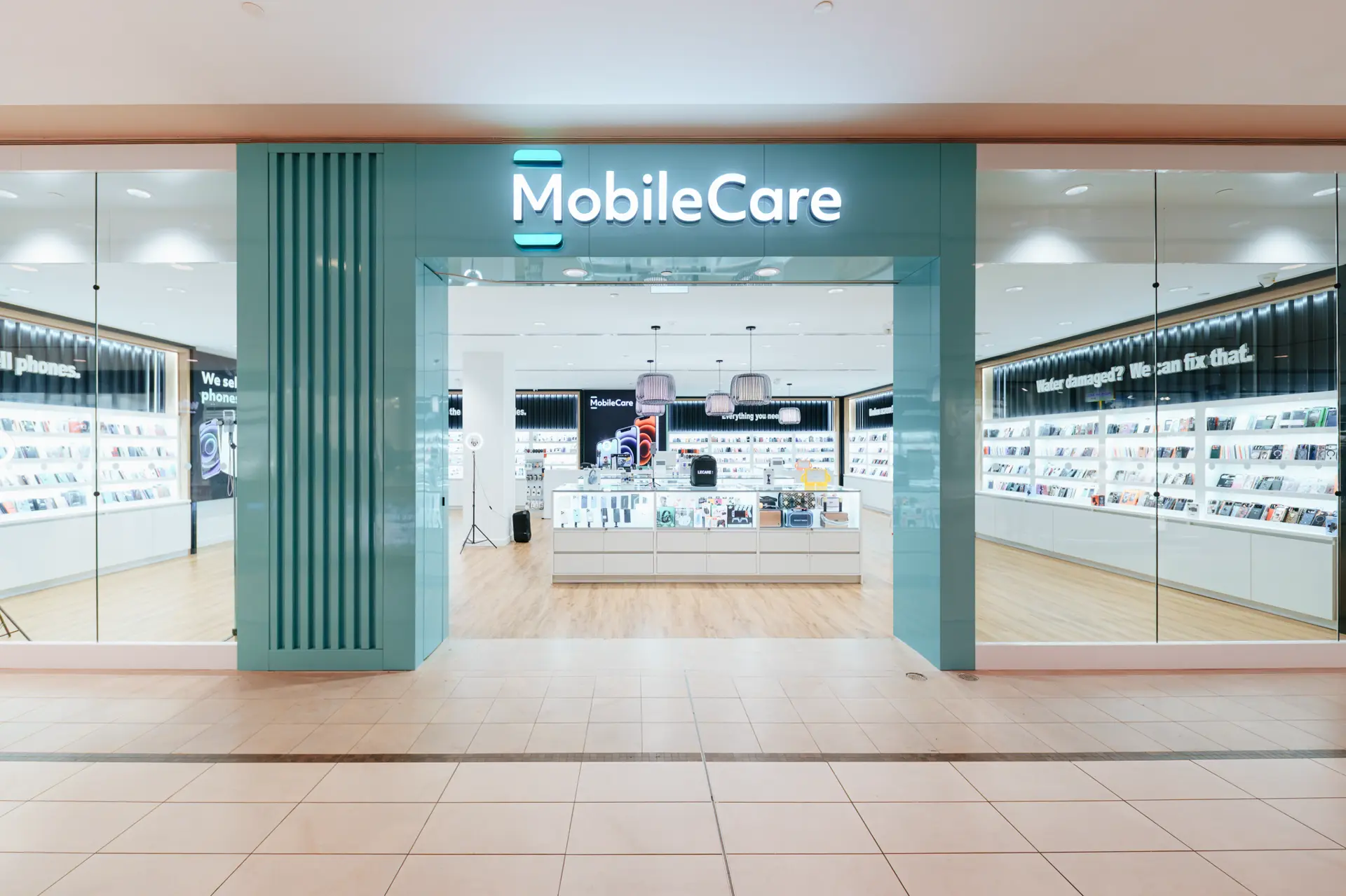 Mobile Care inside Scarborough Town Centre