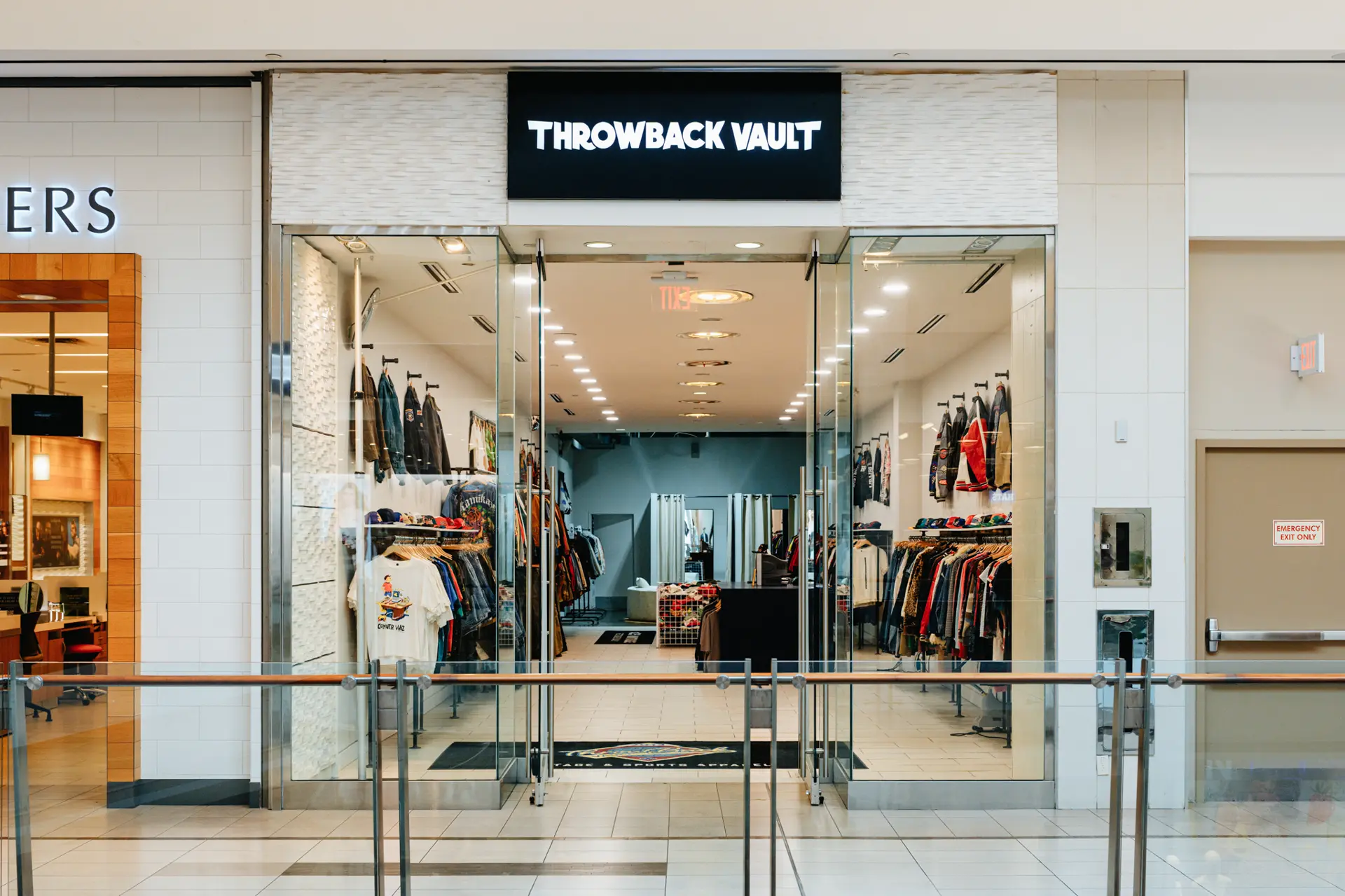Throwback Vault inside Scarborough Town Centre