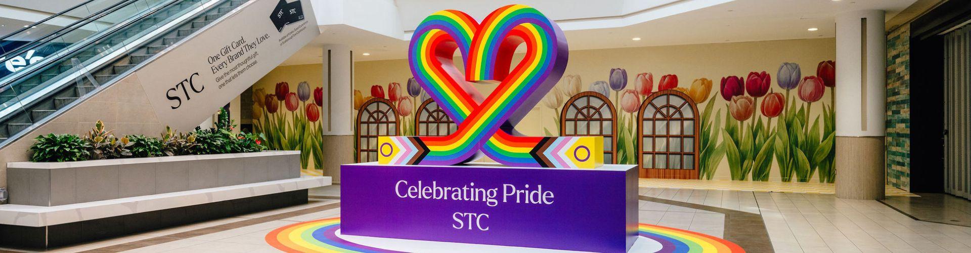Pride Heart Photo Moment