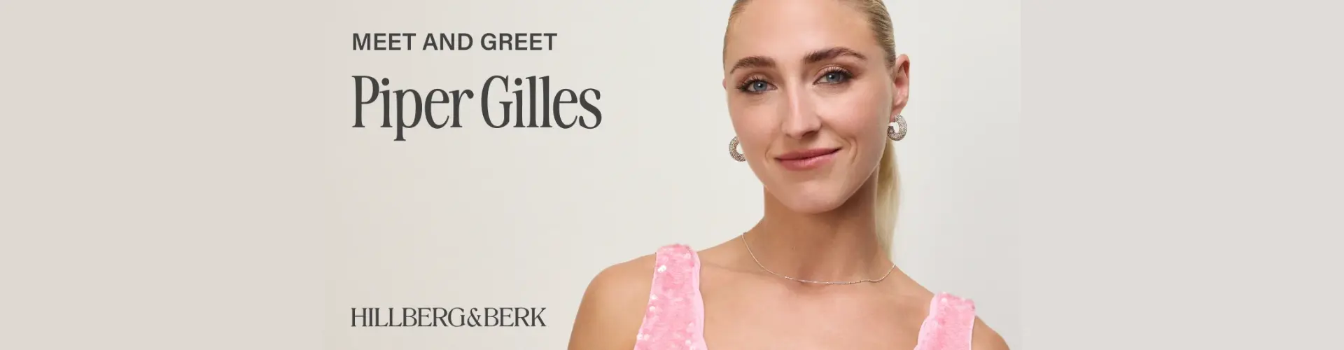 Meet Olympic Medallist Piper Gilles at Hillberg & Berk
