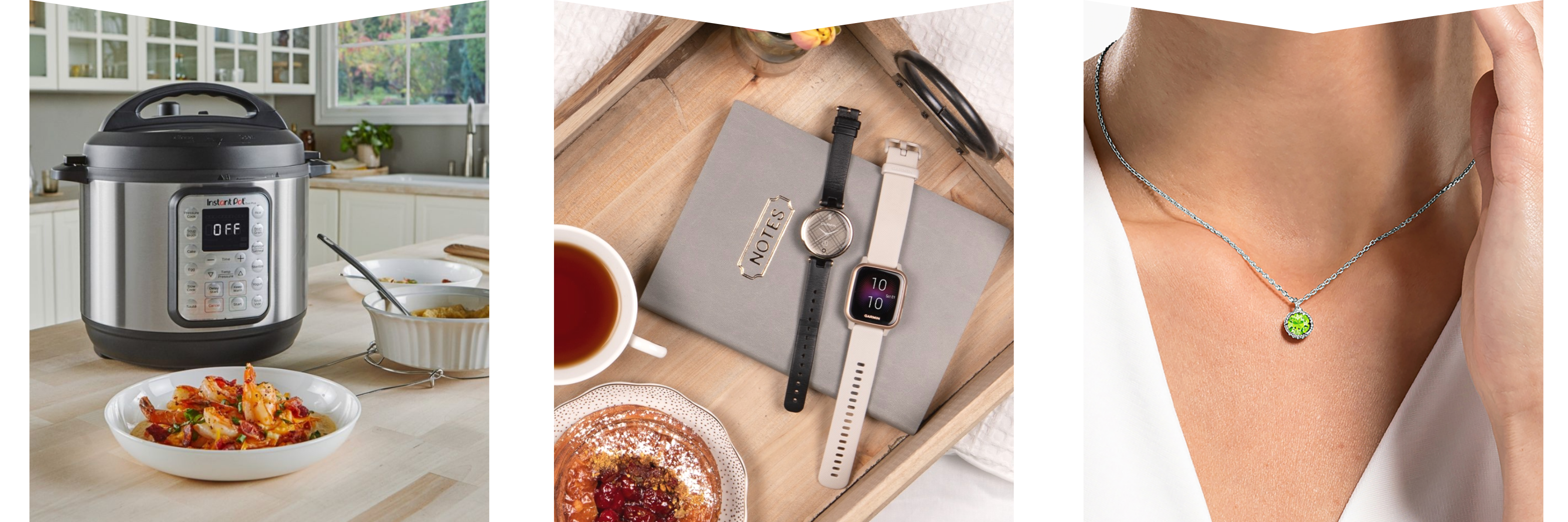 Instant pot, smart watch & jewellery