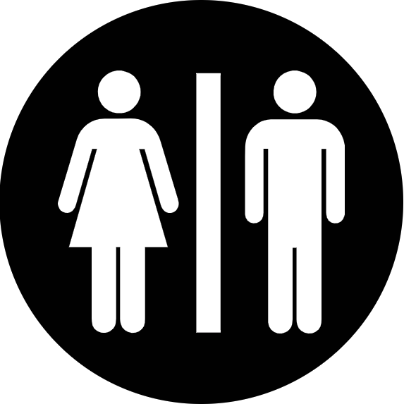 Washroom logo