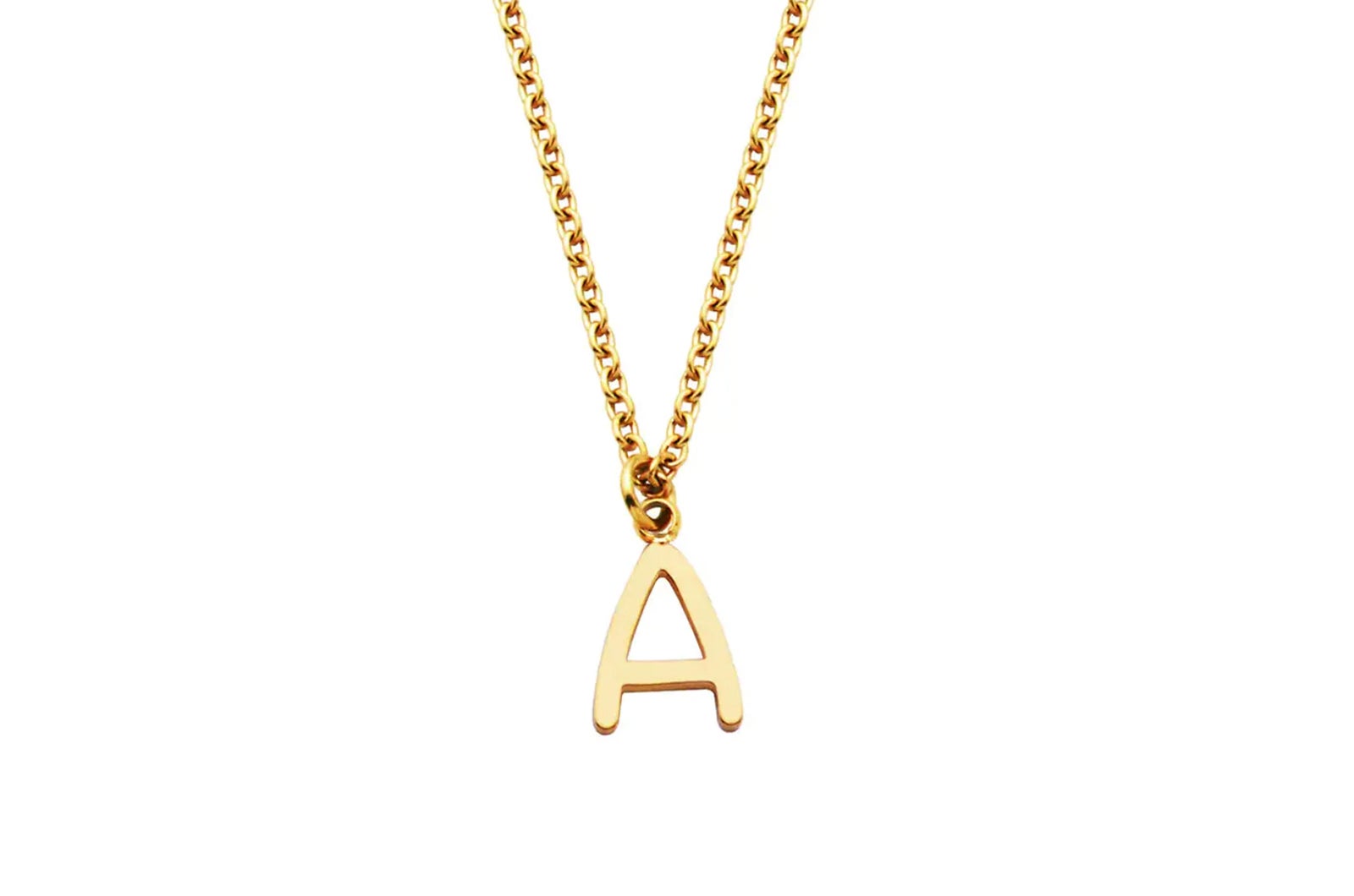 letter necklace