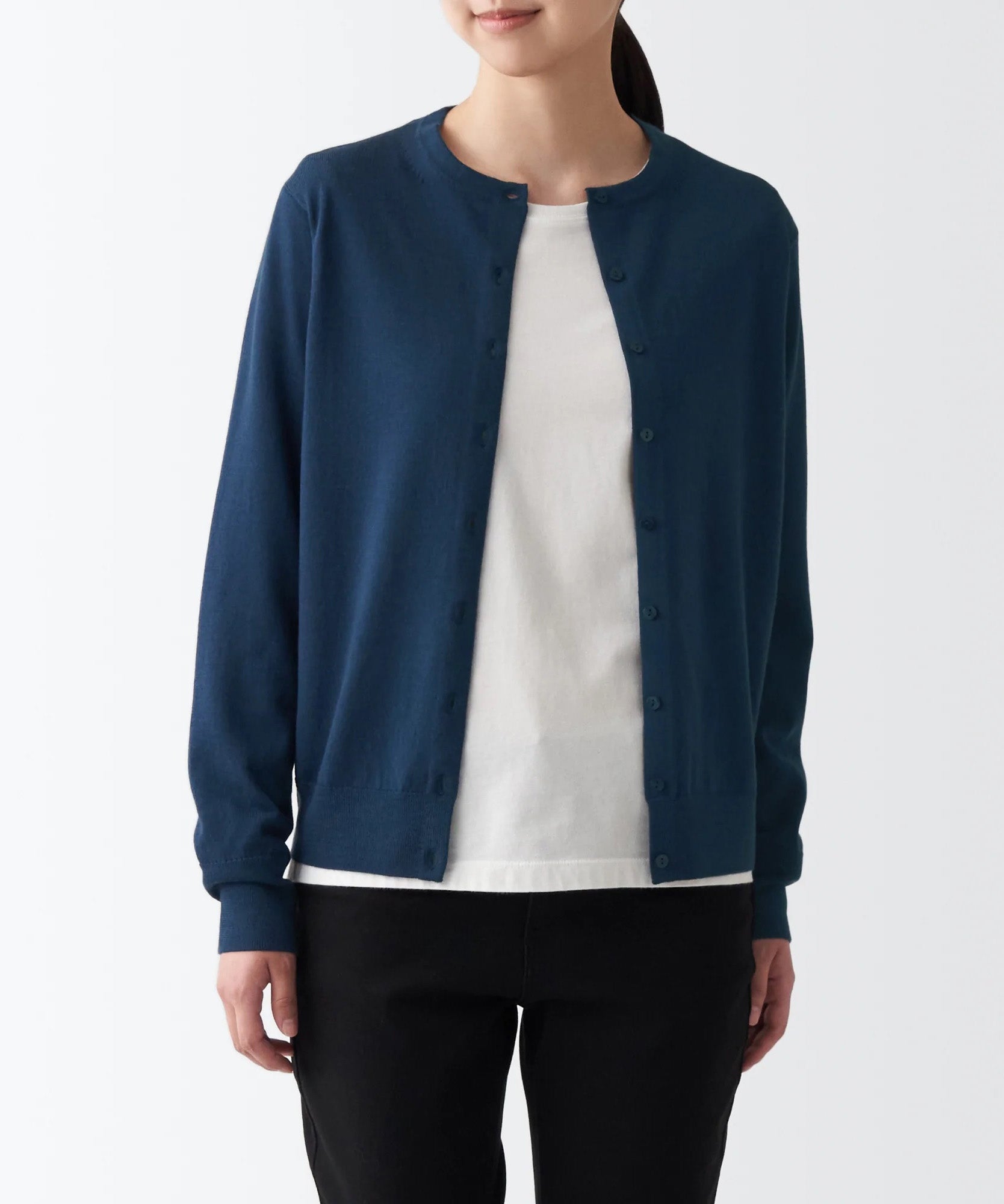 muji cardigan