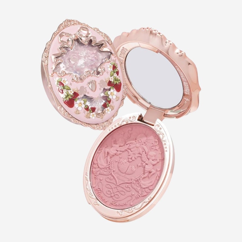 Flower Knows Strawberry Rococo Embossed Blush