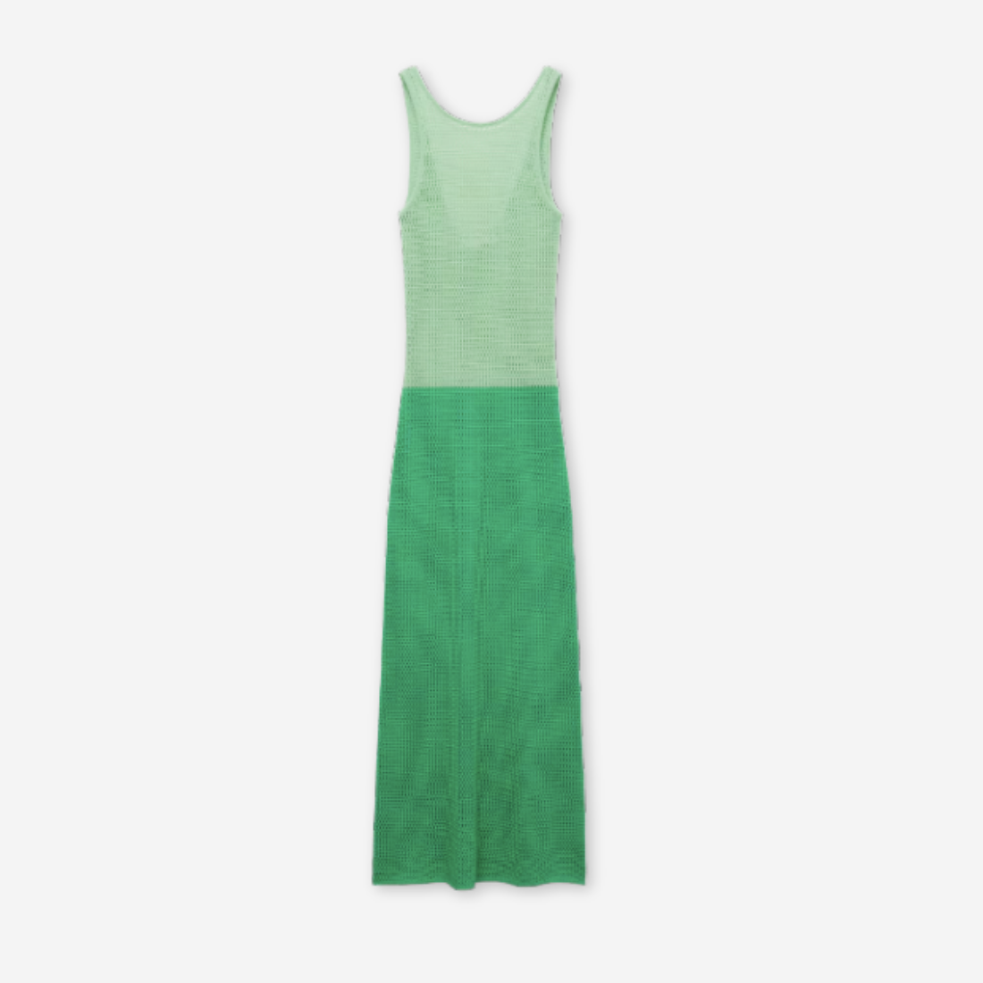 green dress
