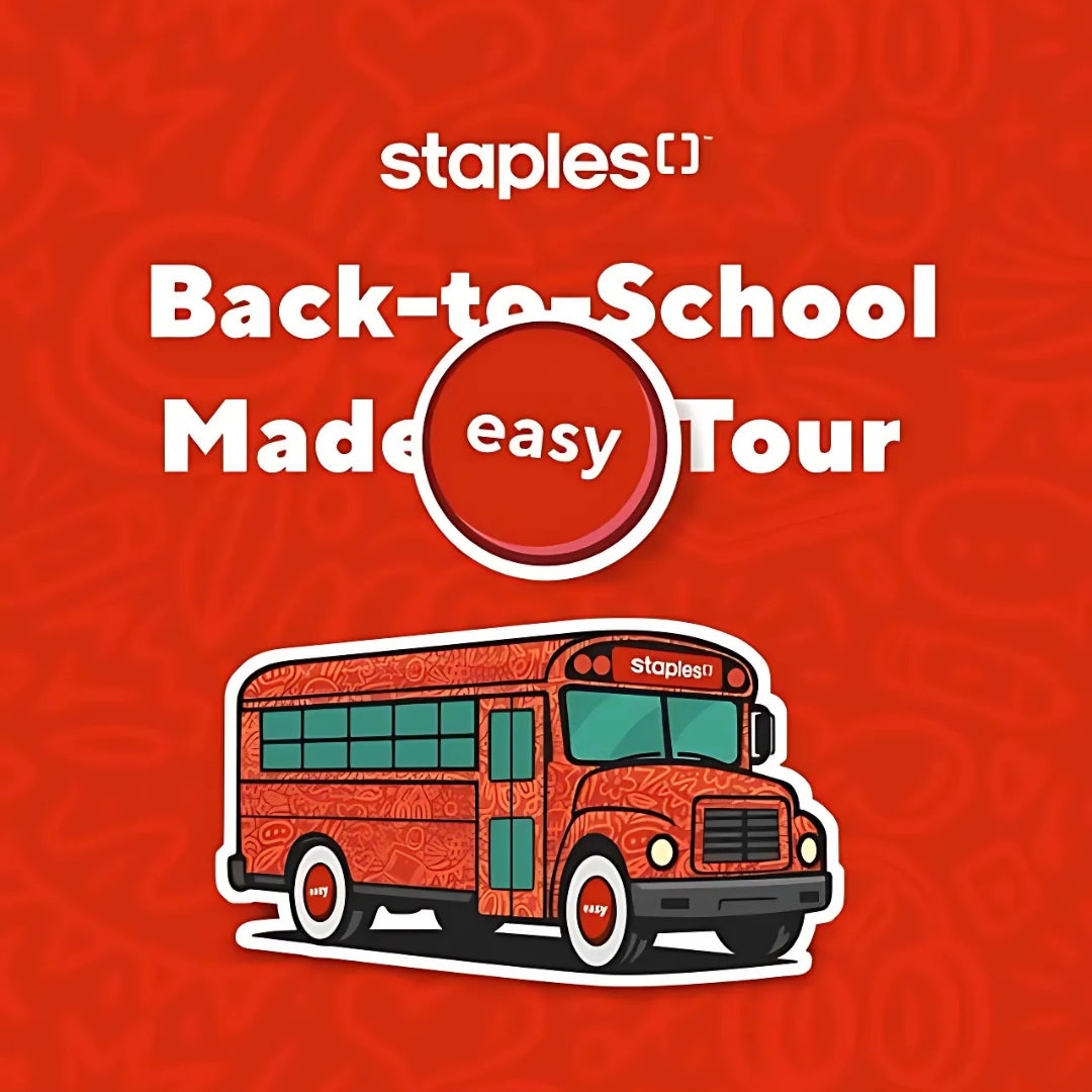 staples back-to-school made easy tour