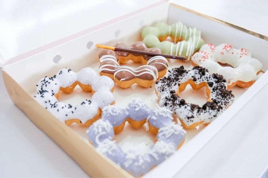 half a dozen of marry me mochi donuts