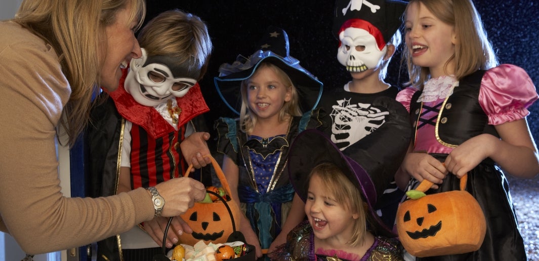 kids trick or treating