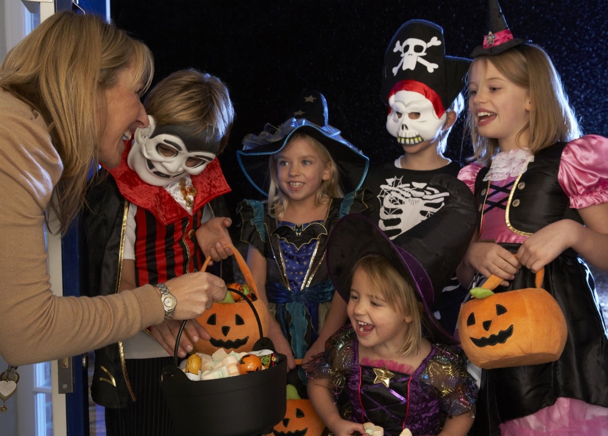 kids trick or treating