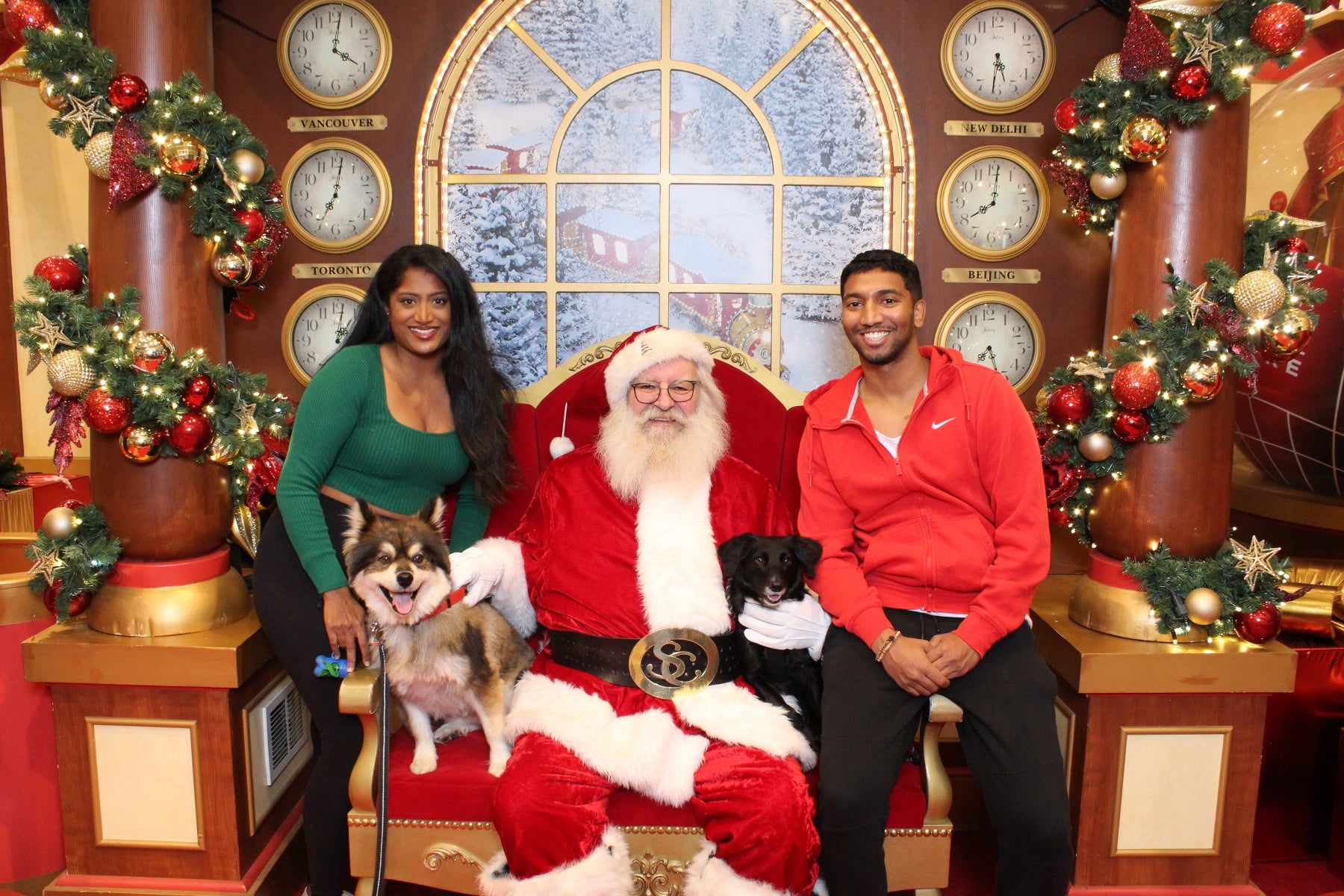 pet nights with santa