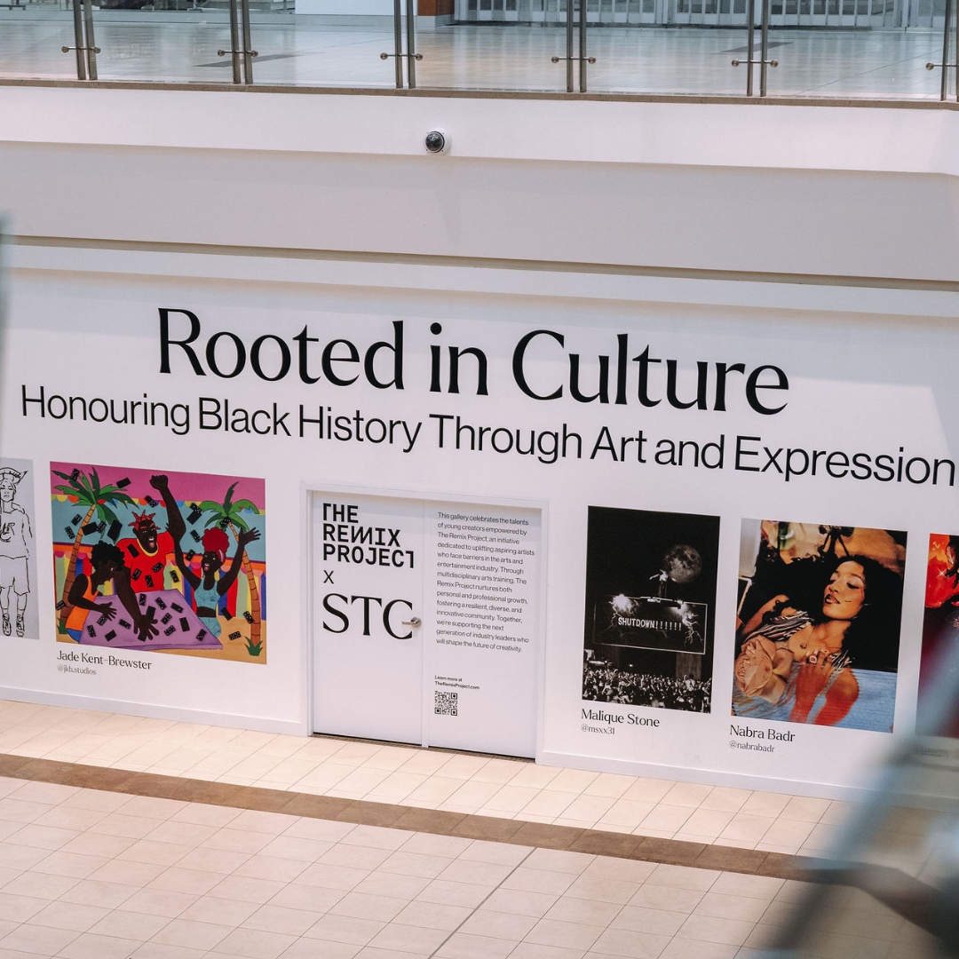 the remix project: black history month wall